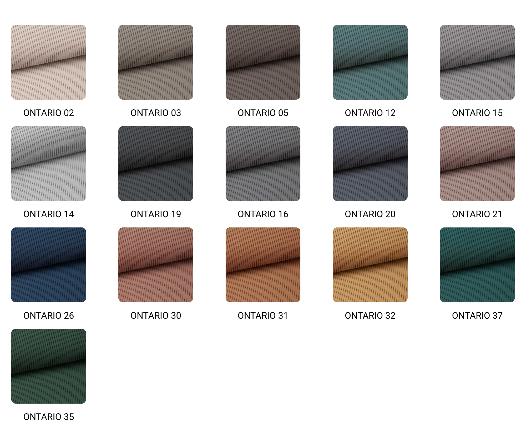 Próbnik tkaniny Ontario